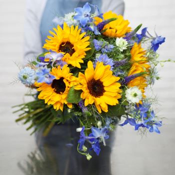 bouquet de tournesols